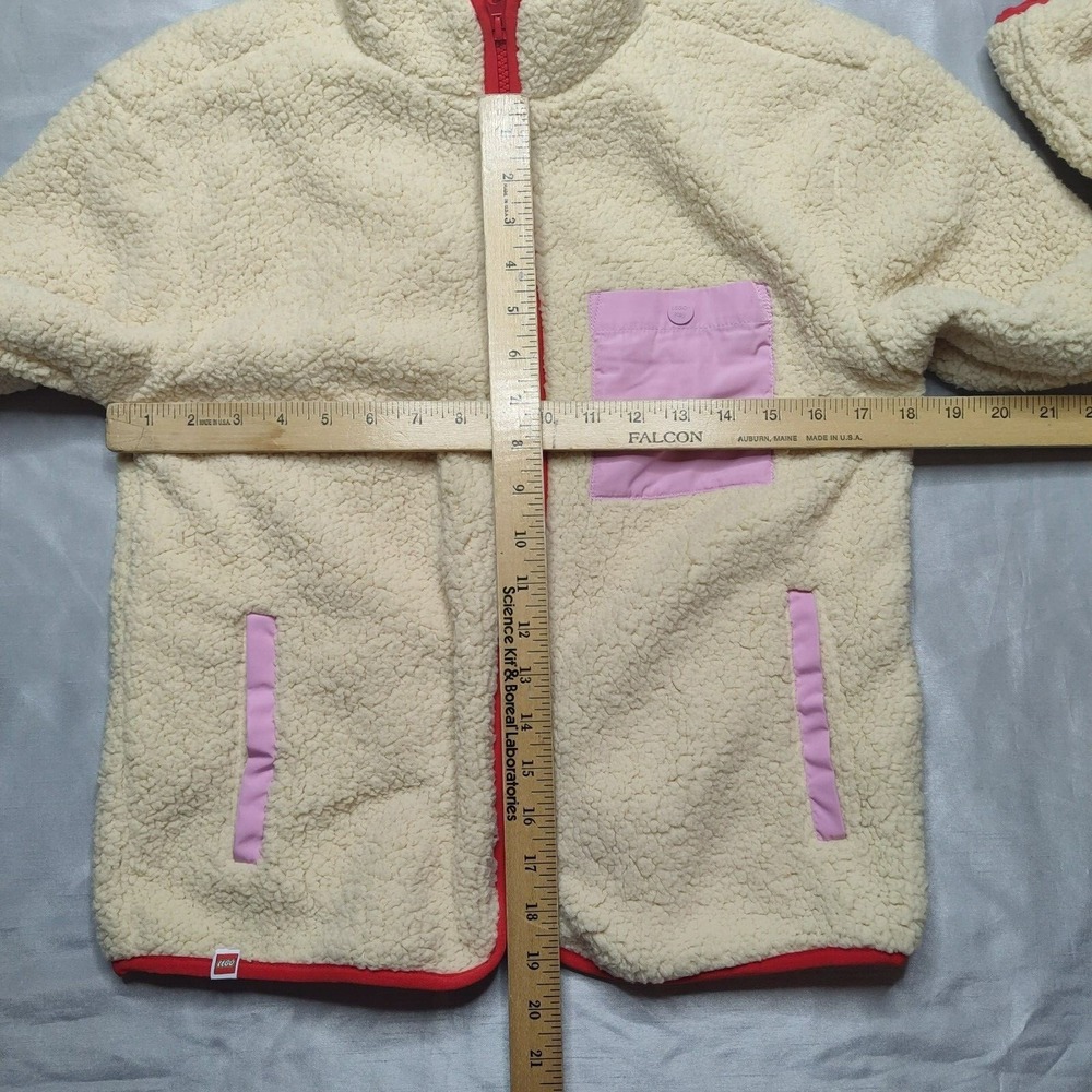 LEGO X Target Women XS Sherpa Full-Zip Faux Fur Jacket NEW - Picture 8 of 11